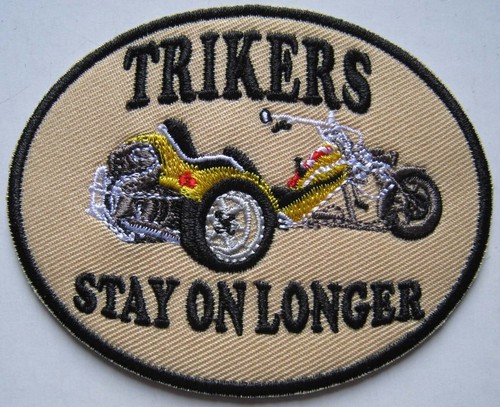 Patch ecusson trike moto - ecusson, biker