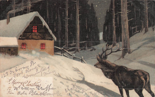 Illustree merry christmas - cp,