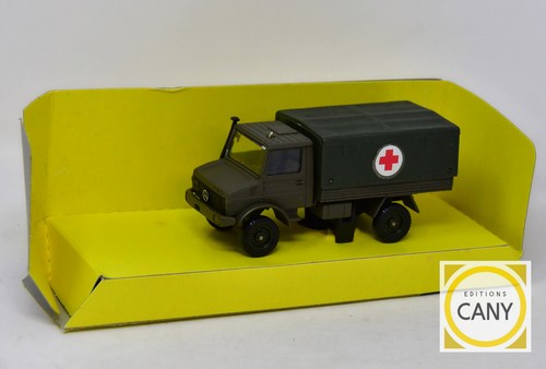 Camion unimog militaire baché - militaire,