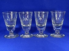 4 GROS VERRES BISTROT EN VERRE