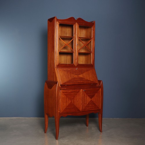 Trumeau vintage acajou volets - vintage,