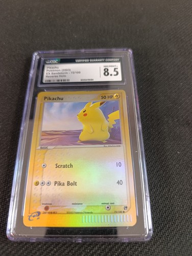 Cgc pikachu 72 100 - 8,5⚡️, 72/100