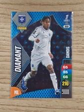 CARTE PANINI ADRENALYN XL 2025-26 LIGUE 1 DANOIS #350 DIAMANT AJ AUXERRE FOIL