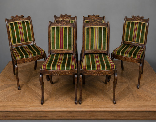 Suite six chaises - de,