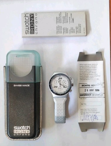 1996 swatch irony aluminium - 1996,