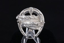 STERLING SILVER DOUBLE HORSE