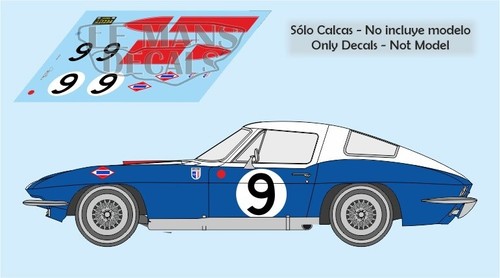 Autocollants corvette le - autocollants, c2