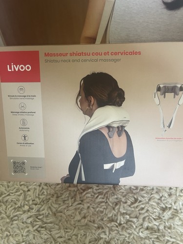 Livoo masseur shiatsu cou - cou, et