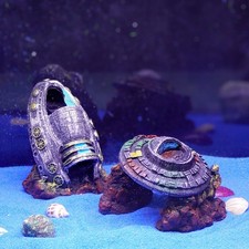 Décoration aquarium vaisseau