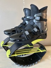 Original Kangoo Jump Shoes Fitness Male and Female Sz M KJXR3 Black Yellow