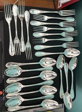 11 Couverts À Dessert Métal