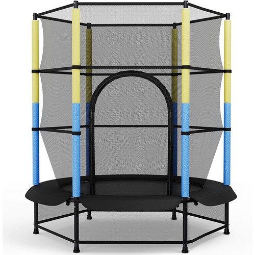 Trampoline avec filet - , de