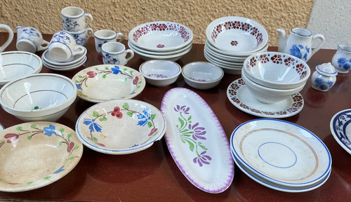 Lot charmantes dinettes de - charmantes,