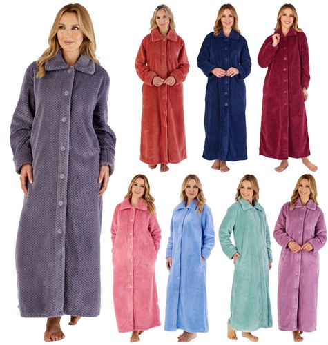 Slenderella peignoir boutonné - peignoir,
