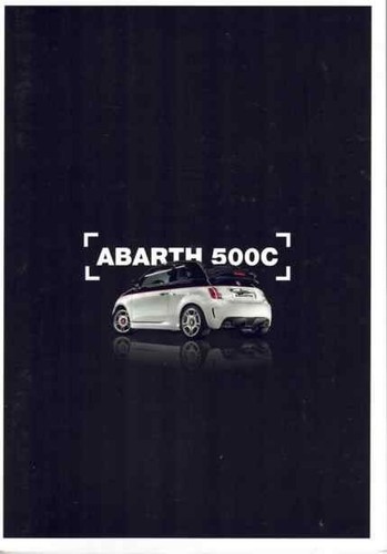 Catalogue brochure abarth - catalogue, 500