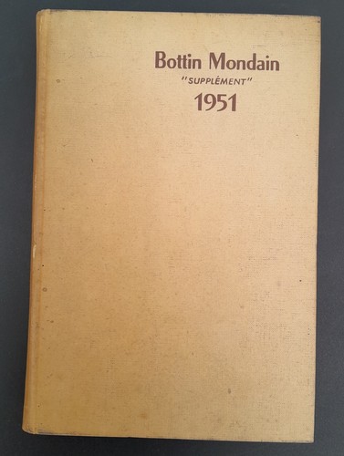Bottin mondain 1951 - bottin,