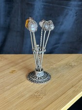 Art Nouveau Cocktail Service - Fruit Pick - Natural Stone Umbrella Holder
