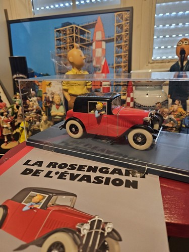 Grande voiture tintin kuifje - tintin,