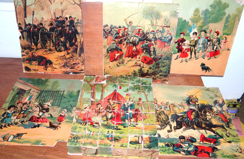 Ancienne boite cubes en - de, 42