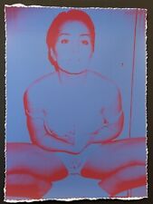 2012 Aelhra Art print Putain 2 Hand Deckled Edge Edition 8/10 Mirror Winter 