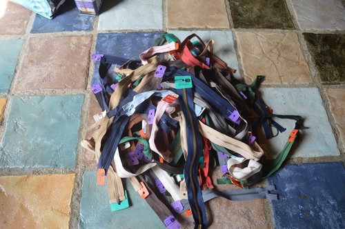Lot 100 fermetures eclair - lot,