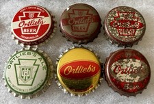 Ortlieb’s Cork/plastic Lined Beer Bottle Caps Philadelphia PA