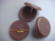 Lot  16 Patins Glisseur glisseurs à clouer Ø 22 mm Spécial Extérieur ou Terrasse