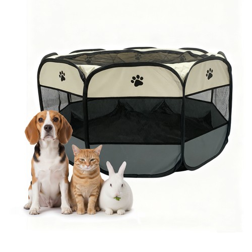 Enclos pliable pour - chiots, et