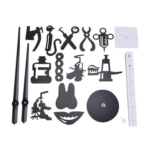 Dentiste bricolage horloge - 2x(dentiste,