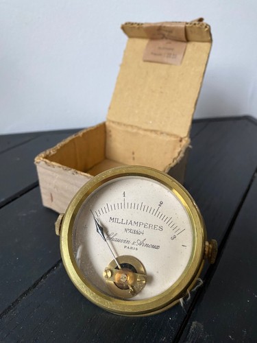 Ancien appareil mesure - de,