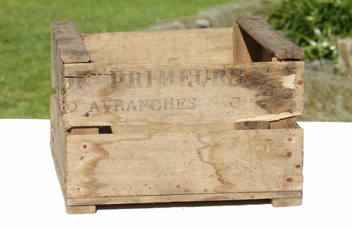 Caisse bois ancienne - en,
