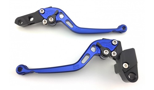 Paire leviers longs bleus - leviers,