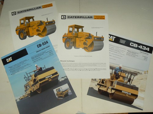 Lot catalogue caterpillar - lot, 4