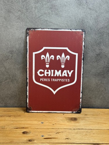 Plaque métal chimay 594 - chimay,