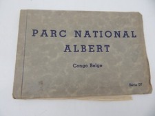 Vintage & Rare Parc National Albert Congo Belge Serie IV Postcards Congo