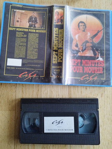 Vhs minutes pour mourir - vhs,