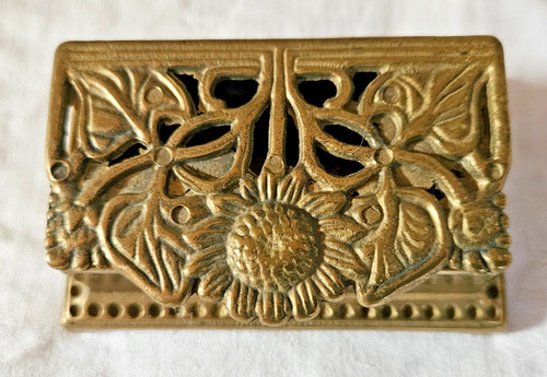 Ancienne boite timbres decor - a,