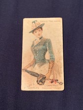 1888 N18 Allen & Ginter’s Parasol Drill Common Time March Trading Card
