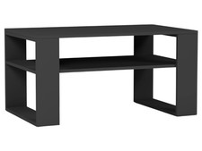 Table basse anthracite avec