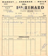 1956 ESSENCE OIL OIL ETS GRENARD A BETHUNE - M. JOMBART A CARVIN