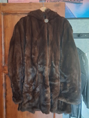 Manteau fourrure vison - manteau,