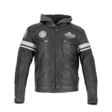Veste Blouson L Cuir moto CE