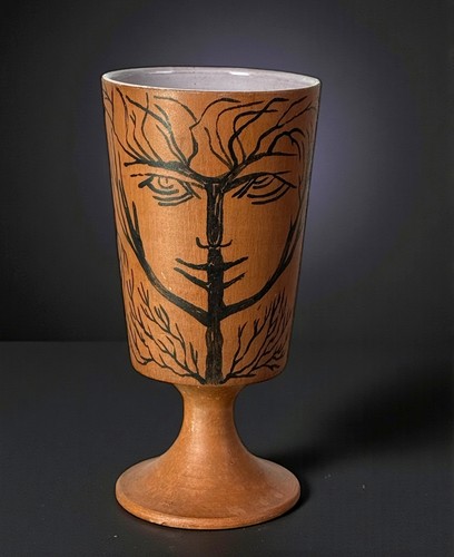 Vase sur pied ceramique - sur,