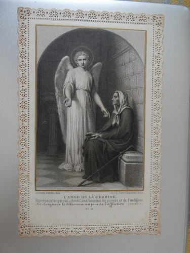 Image pieuse canivet dentelle