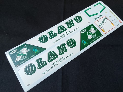 Decals 2012 2017 olano - 1:87,