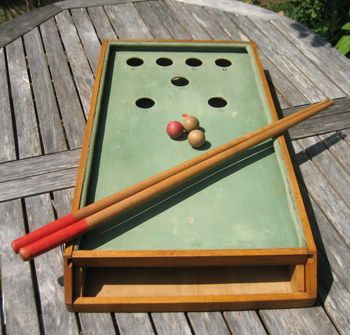 Jeu ancien billard table - jeu,