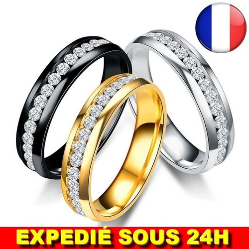 Bague anneau homme acier - homme,