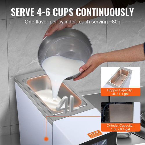 Vevor machine crème - À,