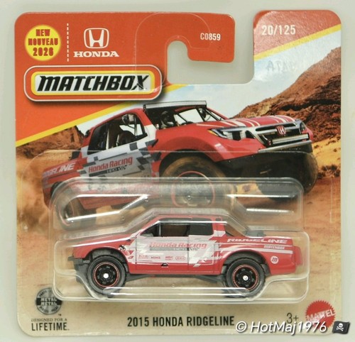 Matchbox 2015 honda ridgeline - honda,