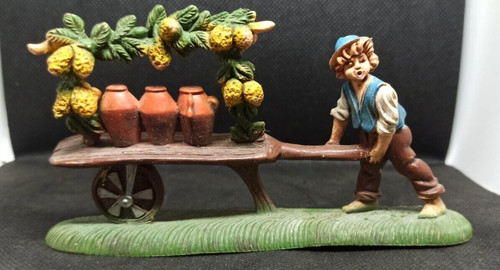 Presepe diorama banco granita - presepe,